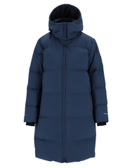 Mode Eli Dunparkas D Marineblå 40 Varm dunparkas til dame