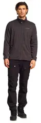 Finse Knitfleece H Skyggesort S Strikkefleece til herre