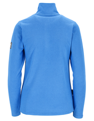Flåm HZ Fleece D Asurblå 38 Lett halfzip fleece til dame
