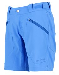 Flåm Light Shorts D Asurblå 34 Lett softshellshorts til dame