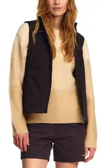 Mode Flex Vest D Sort 40 Lett vattert vest til dame