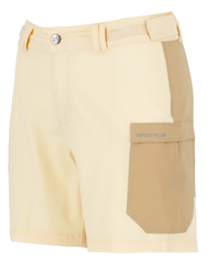 Mode Flex Shorts D Gråhvit 38 Lett softshellshorts til dame
