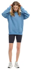 Mode Crewneck U Mellomblå XS Collegegenser i unisex
