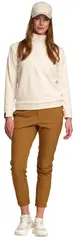 Mode HZ Fleece D Gråhvit 40 Myk halfzip fleece til dame