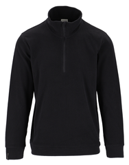 Mode HZ Fleece H Sort S Myk halfzip fleece til herre