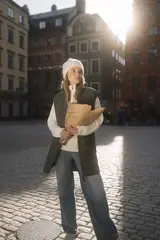 Mode 3 i 1 Parka D Furu 38 Allsidig skalljakke til dame