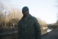Finse Lou Lue Mørk Grønn Unisex lue med oppbrett