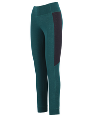 Finse Merino Tights D Mørk Grønn 40 Myk ulltights til dame