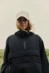 Mode Packable Anorak D Sort 40 2,5-lags anorakk til dame