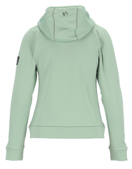 Venture Air Hoodie D Grågrønn 38 Sporty fleecejakke til dame