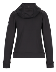 Venture Air Hoodie D Sort 38 Sporty fleecejakke til dame