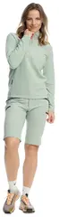 Venture Light Fleece HZ D Grågrønn 44 Halfzip fleecegenser til dame