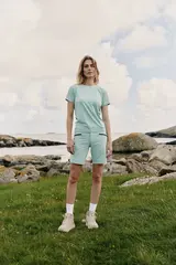 Venture Tee D Aqua 38 T-skjorte i teknisk materiale til dame