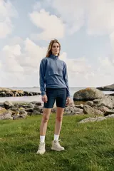 Venture Air HZ D Indigo 38 Myk halfzip fleecegenser til dame