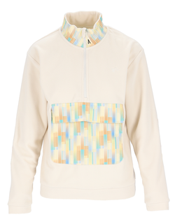 Venture Air HZ D Multicolor 42 Myk halfzip fleecegenser til dame