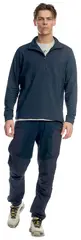 Venture Light Stretch HZ H Marine L Lett microfleece halfzip til herre