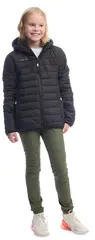 Mode Thermal Jakke JR Sort 140 Isolasjonsjakke med vattering til junior
