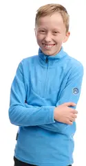 Venture Light Fleece HZ JR Asurblå 164 Halfzip fleecegenser til junior