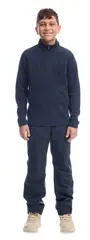 Venture Light Fleece HZ JR Marine 164 Halfzip fleecegenser til junior