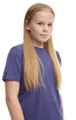 Venture Tee JR Indigo 164 T-skjorte i teknisk materiale til junior