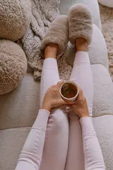 Finse Ull Tights LTD D Lys Rosa 44 Limited edition ulltights
