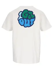 & IGO Back T-skjorte U Hvit L Basic t-skjorte i unisex